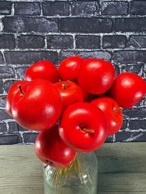 Decorative Styrofoam Apple Picks